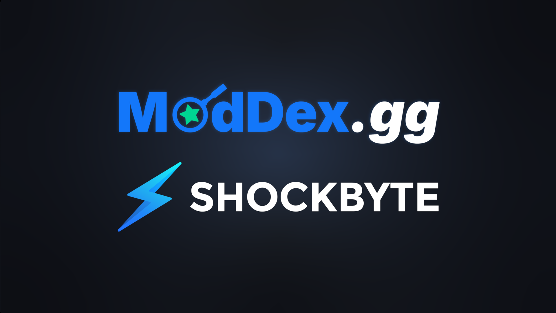 ModDex and Shockbyte logos